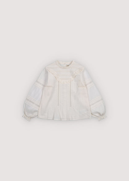Blanca Blouse Moonlight White