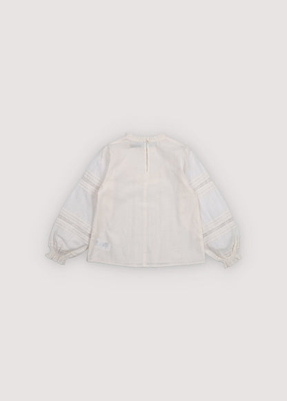 Blanca Blouse Moonlight White