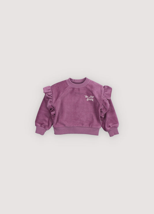 Clau Baby Sweatshirt Grape Bliss
