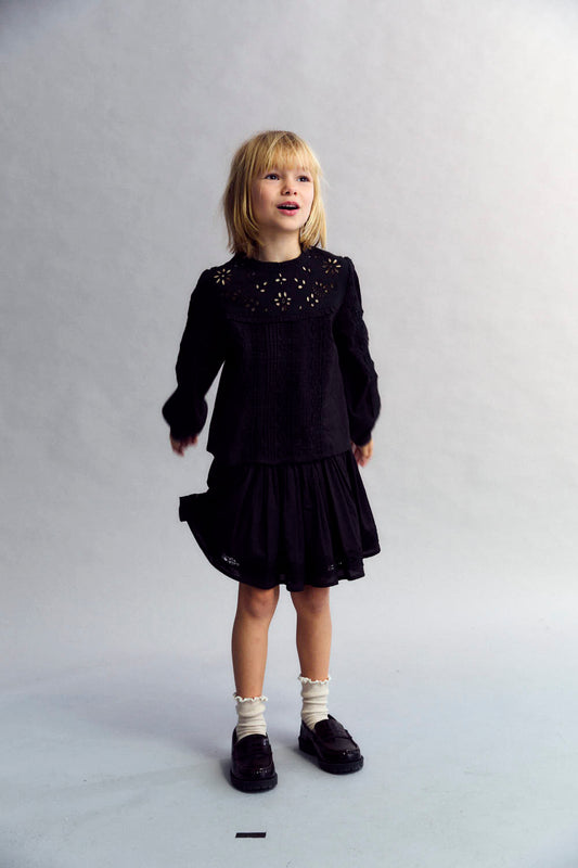 Dahlia Blouse Eclipse Noir