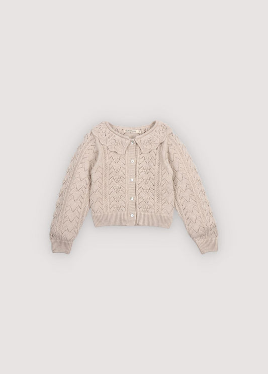 Lila Cardigan Moonlight White