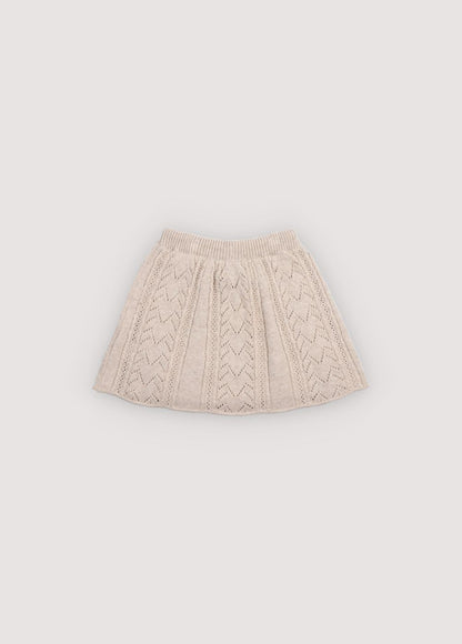 Lila Skirt Moonlight White