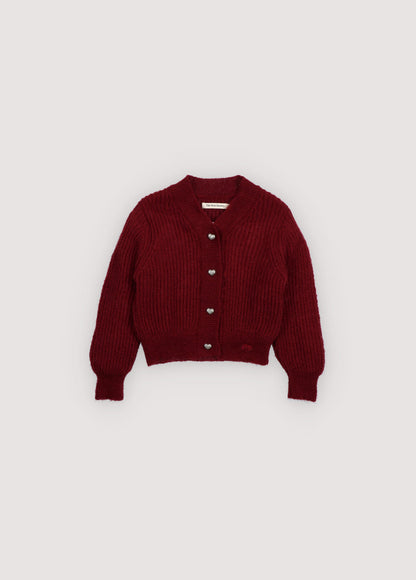Lina Cardigan Plum Fantasy