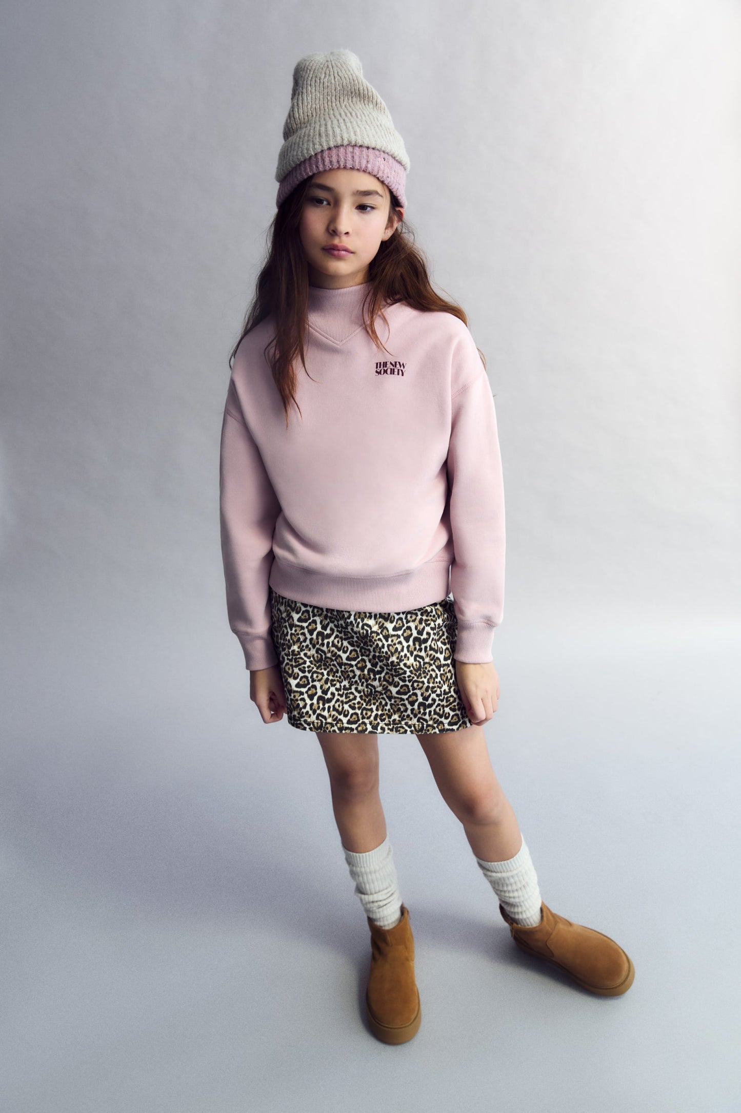 Lola Teen Sweatshirt Faded Rose