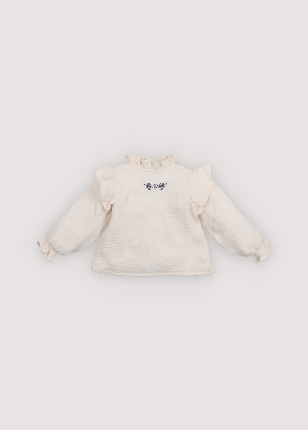 Maitea Baby Blouse Moonlight White