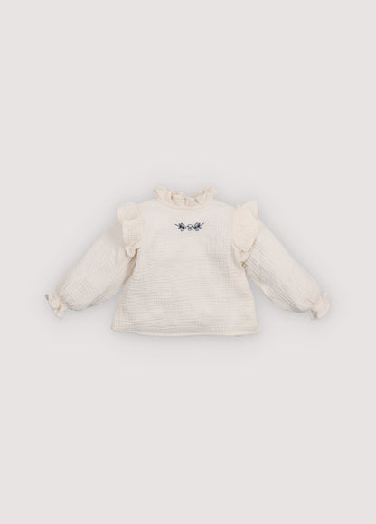 Maitea Baby Blouse Moonlight White