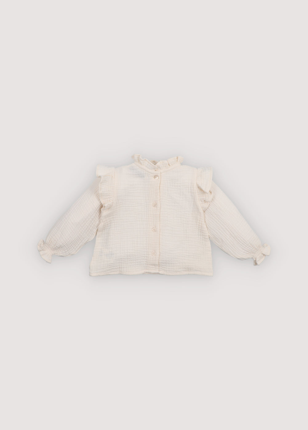 Maitea Baby Blouse Moonlight White