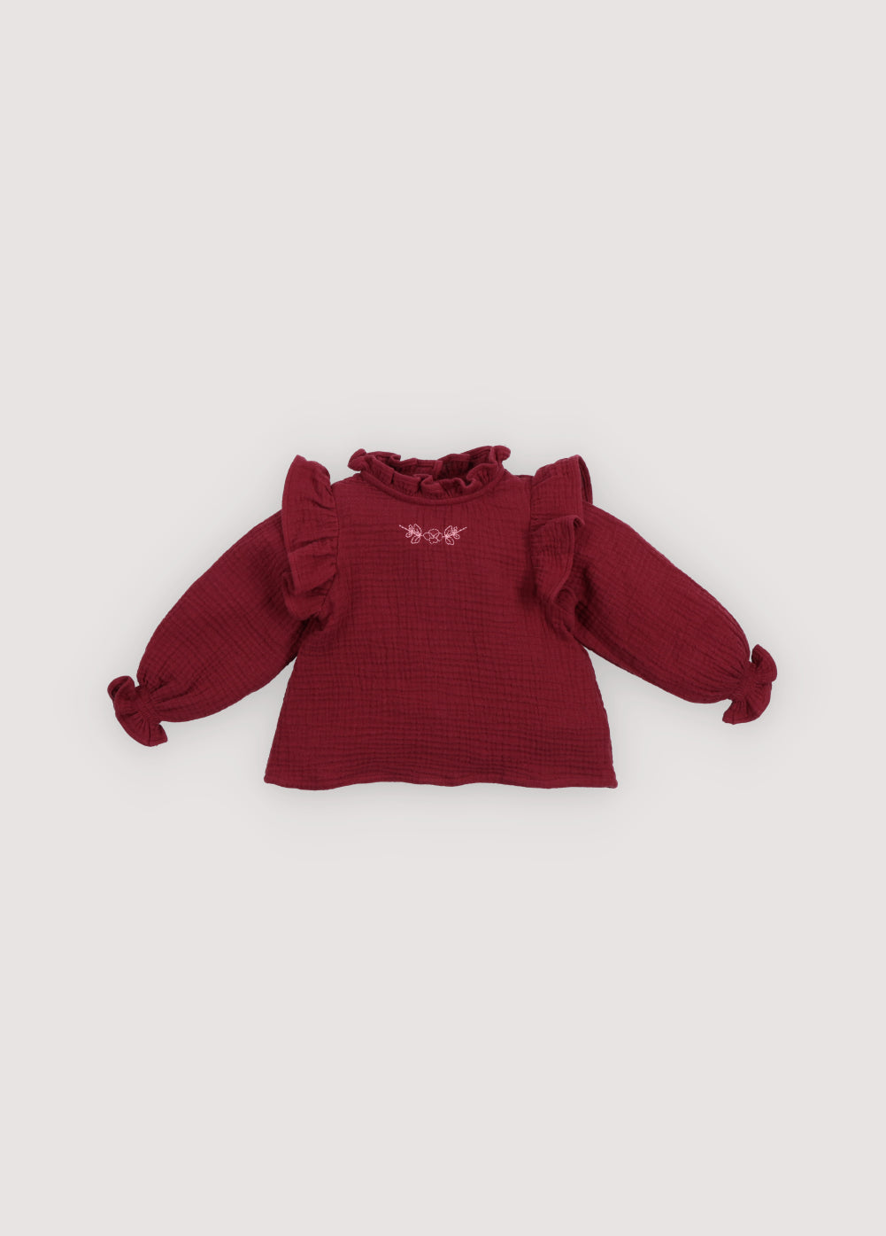 Maitea Baby Blouse Plum Fantasy