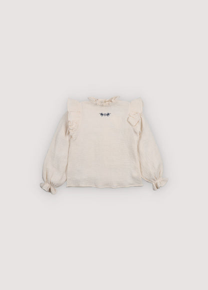 Maitea Blouse Moonlight White