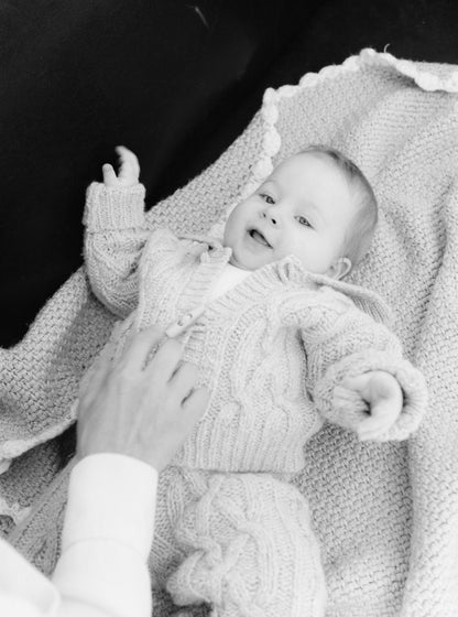 Maria Baby Cardigan Moonlight Vigore