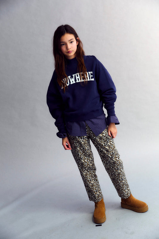 Nowhere Teen Sweatshirt Infinite Navy