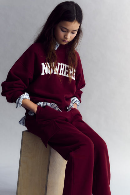 Nowhere Teen Sweatshirt Plum Fantasy