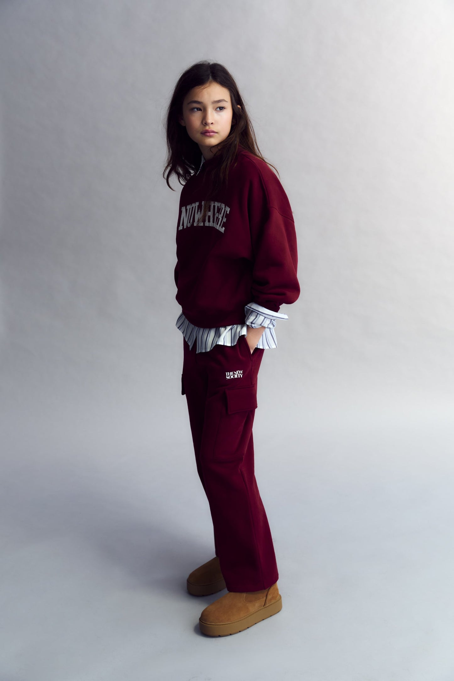 Nowhere Teen Sweatshirt Plum Fantasy