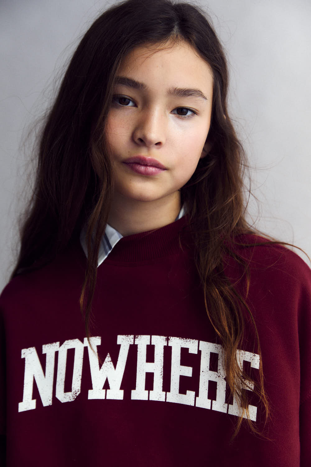 Nowhere Teen Sweatshirt Plum Fantasy
