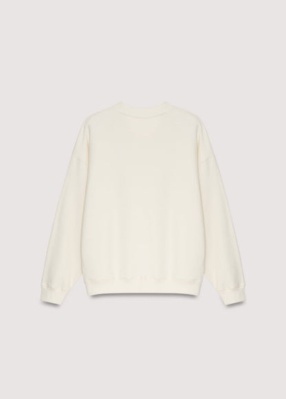 Society Teen Sweatshirt Moonlight White