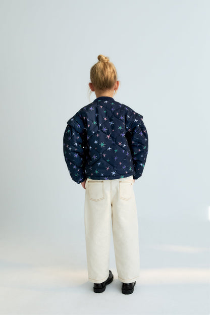 TNS Denim Baggy Pant Ecru