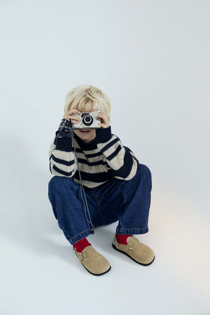 TNS Denim Baggy Pant Mid Denim