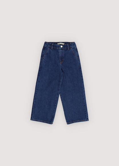 TNS Denim Wide Leg Pant Blue Denim