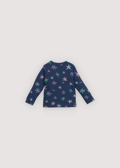 TNS Jersey Baby Tee Althea Print