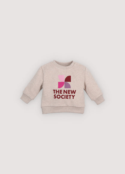 TNS Logo Baby Sweatshirt Moonlight Vigore