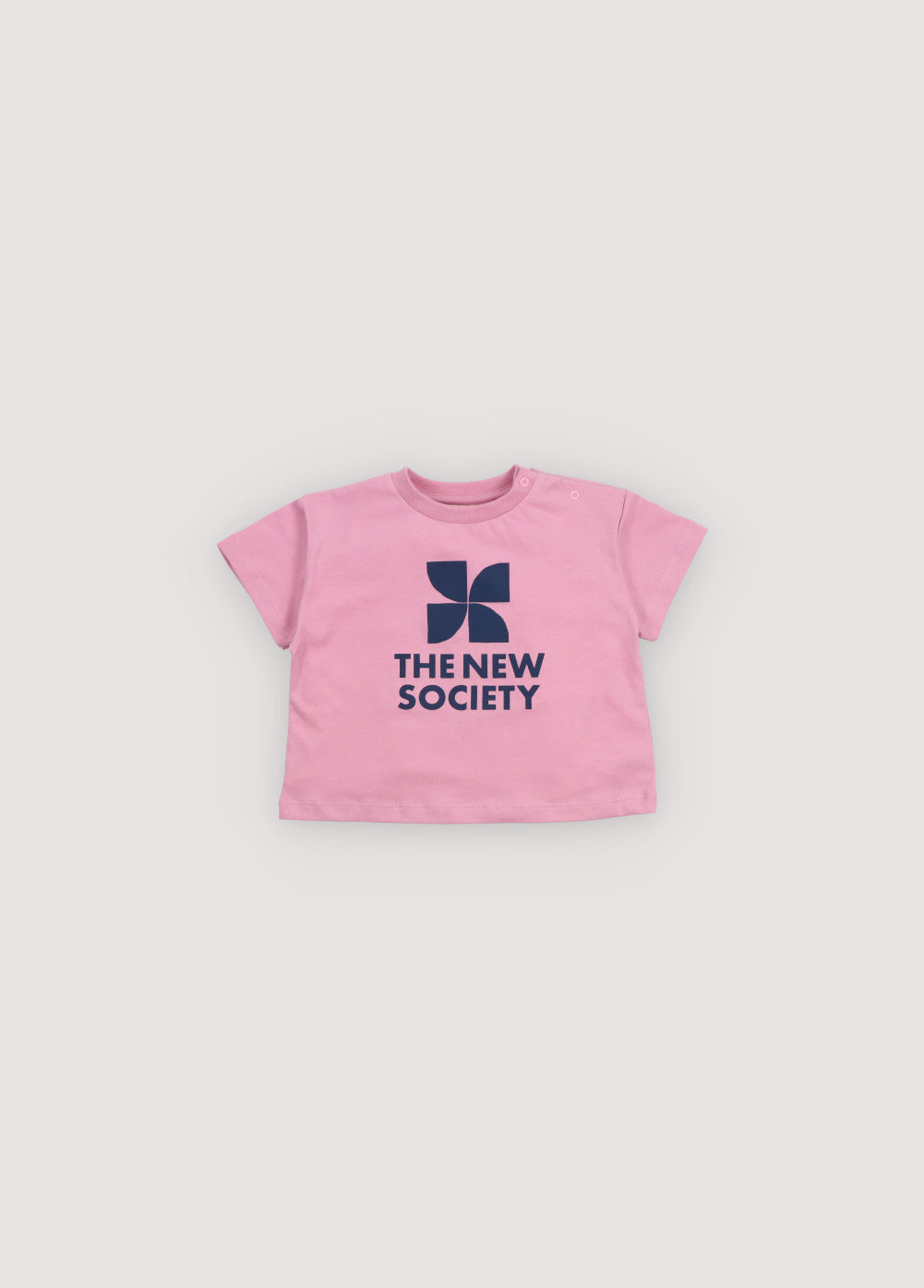 TNS Logo Baby T-shirt Dream Blush
