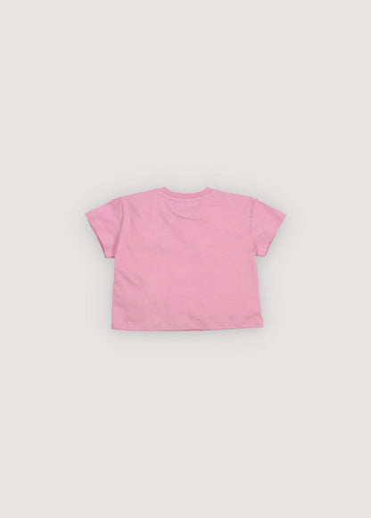 TNS Logo Baby T-shirt Dream Blush