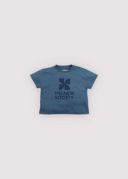 TNS Logo Baby T-shirt Void Blue