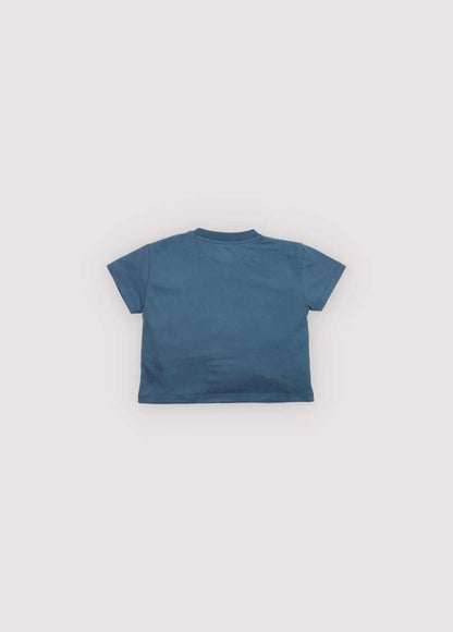 TNS Logo Baby T-shirt Void Blue