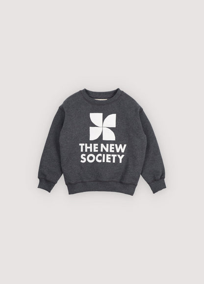 TNS Logo Sweatshirt Galactic Grey Melange