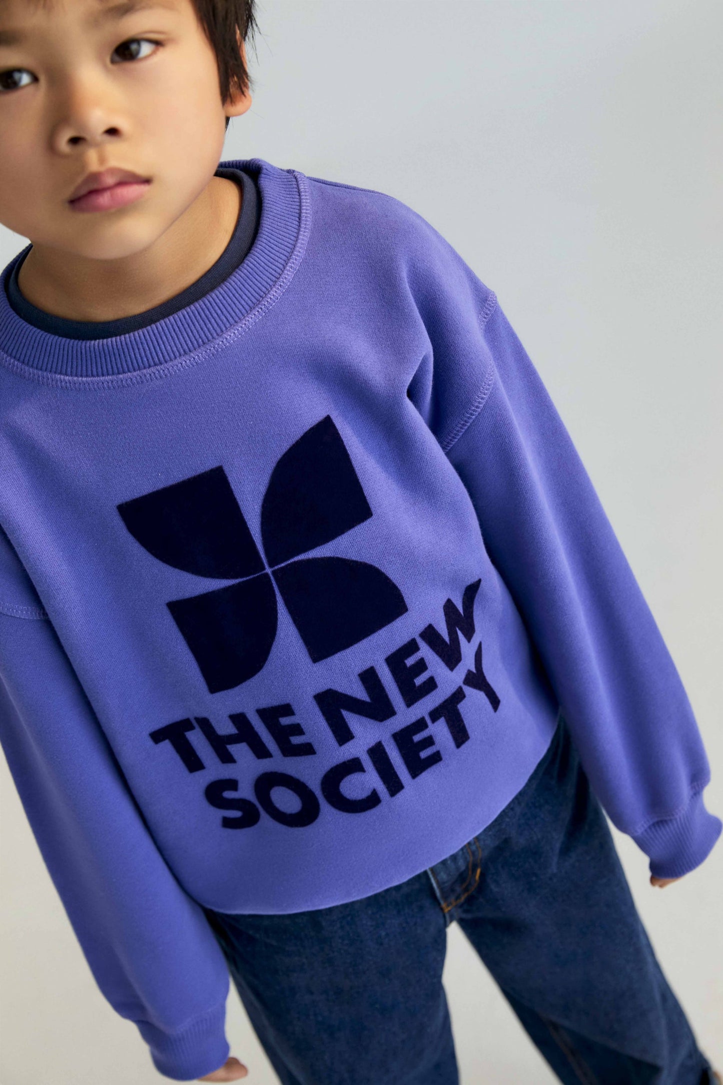 TNS Logo Sweatshirt Royal Purple