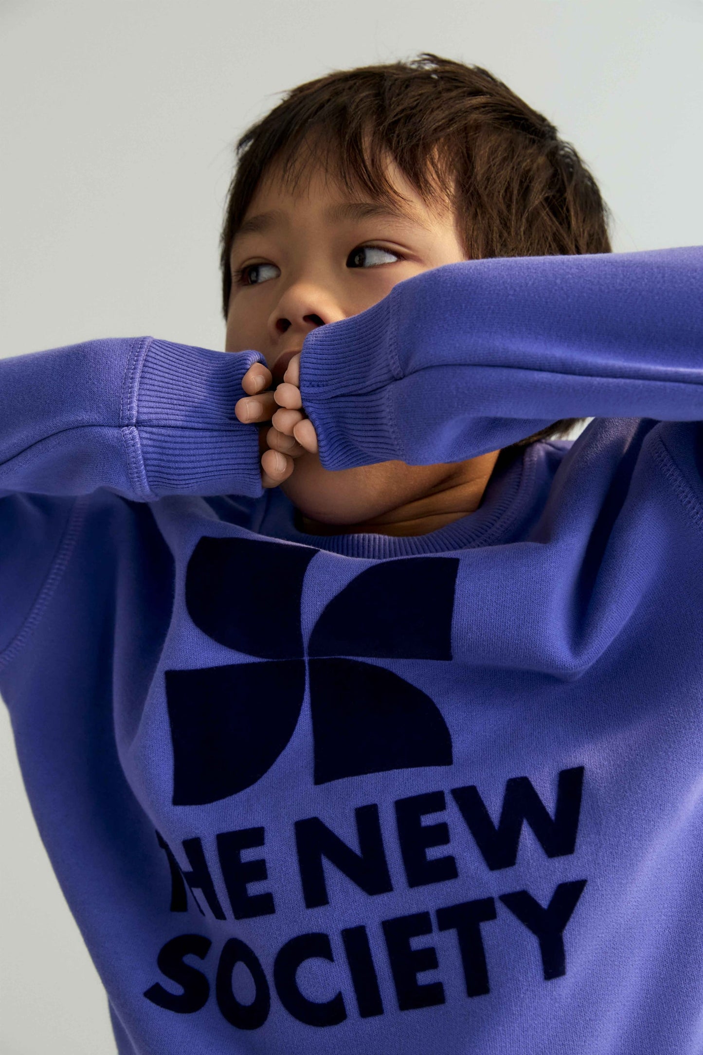 TNS Logo Sweatshirt Royal Purple