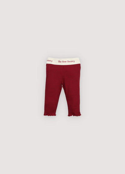 TNS Rib Baby Legging Plum Fantasy