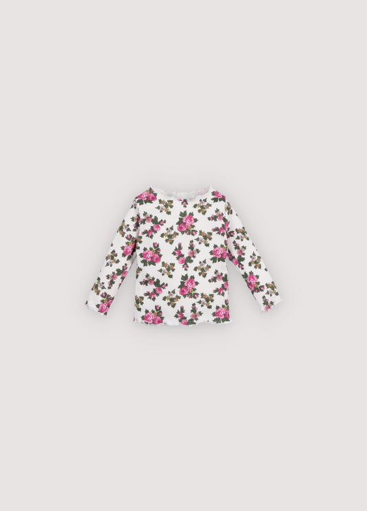 TNS Rib Baby Tee Elyse Print