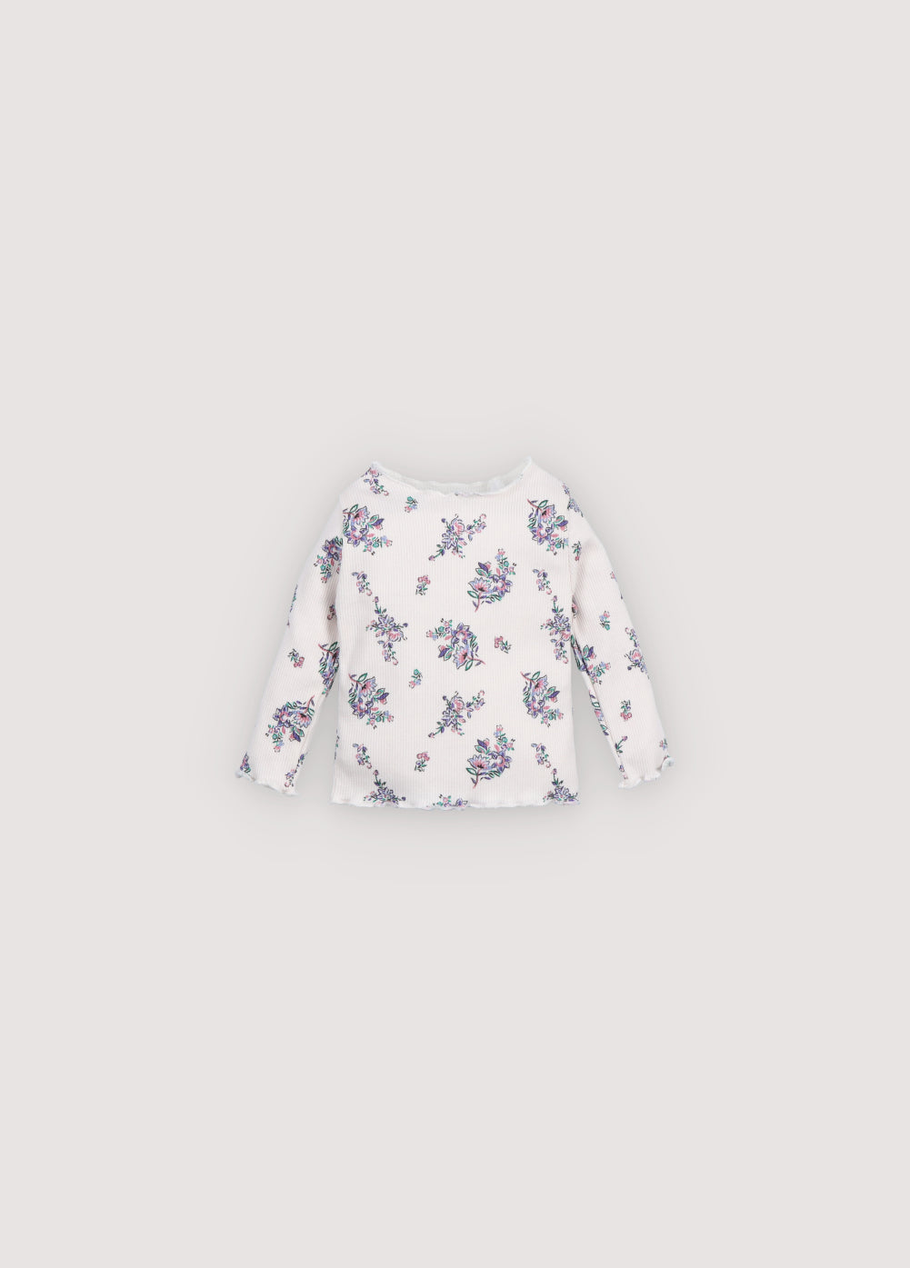 TNS Rib Baby Tee Emma Print