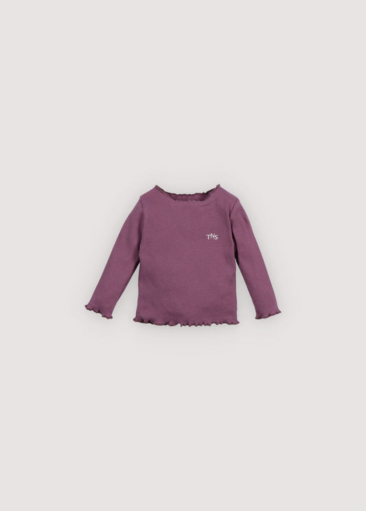 TNS Rib Baby Tee Grape Bliss
