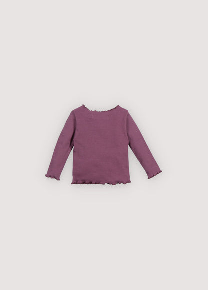 TNS Rib Baby Tee Grape Bliss