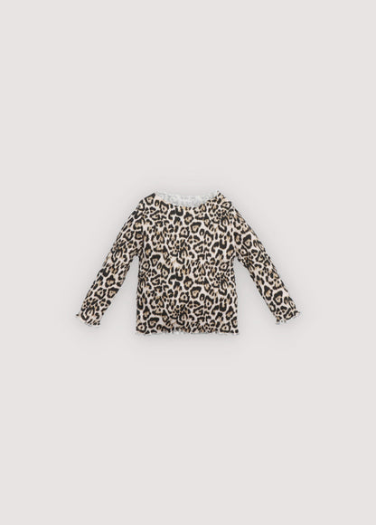 TNS Rib Baby Tee Nelia Print