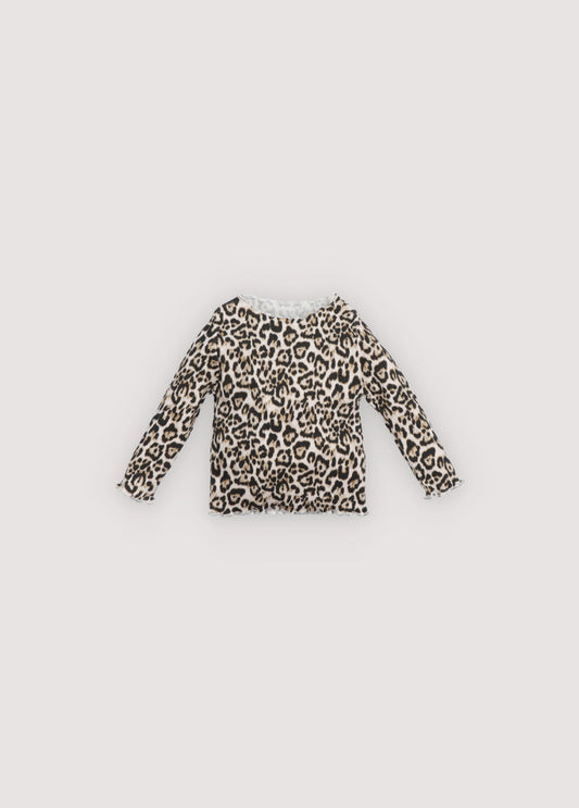 TNS Rib Baby Tee Nelia Print