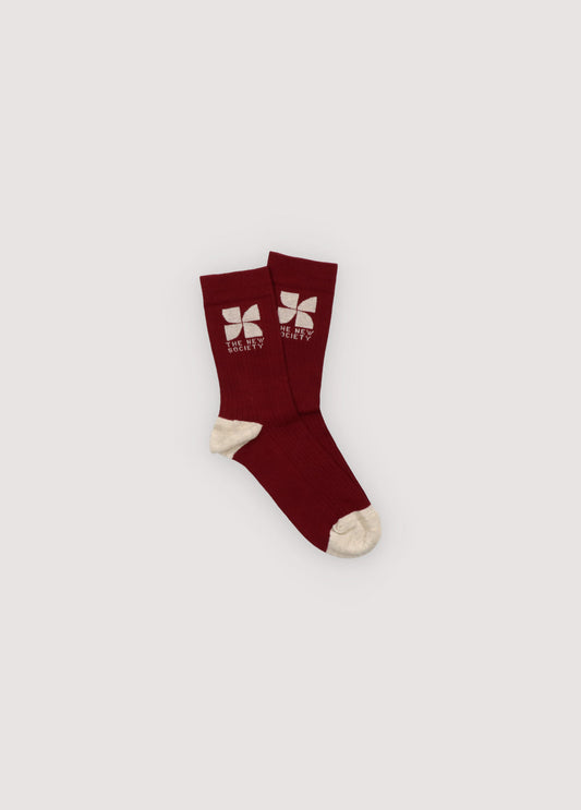 Socks Plum Fantasy