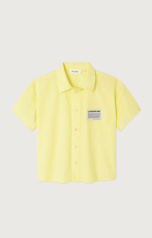 CHEMISE MC COL BOUTONNE