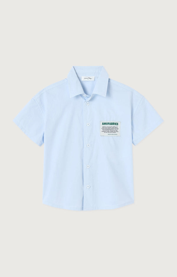 CHEMISE MC COL BOUTONNE