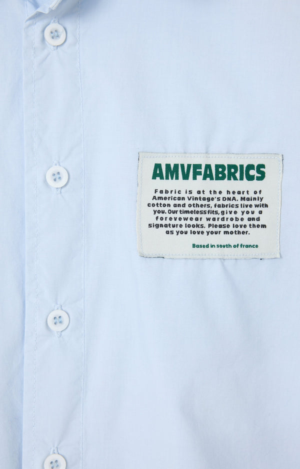 CHEMISE MC COL BOUTONNE