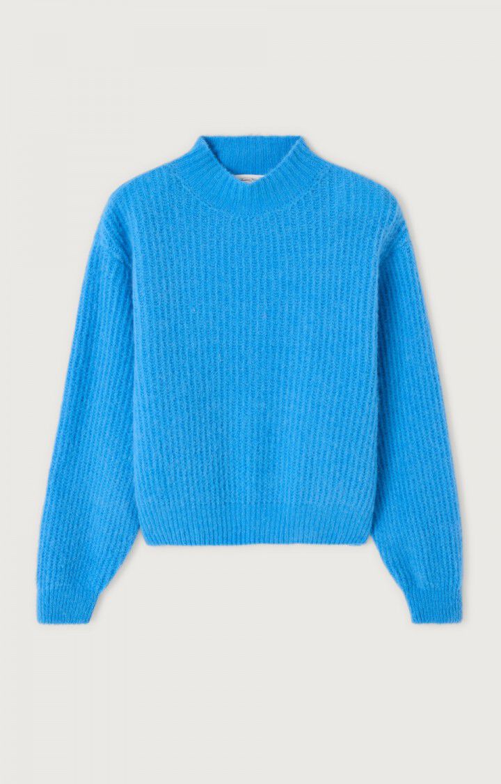 PULL COURT BOULE ML COL MONTANT