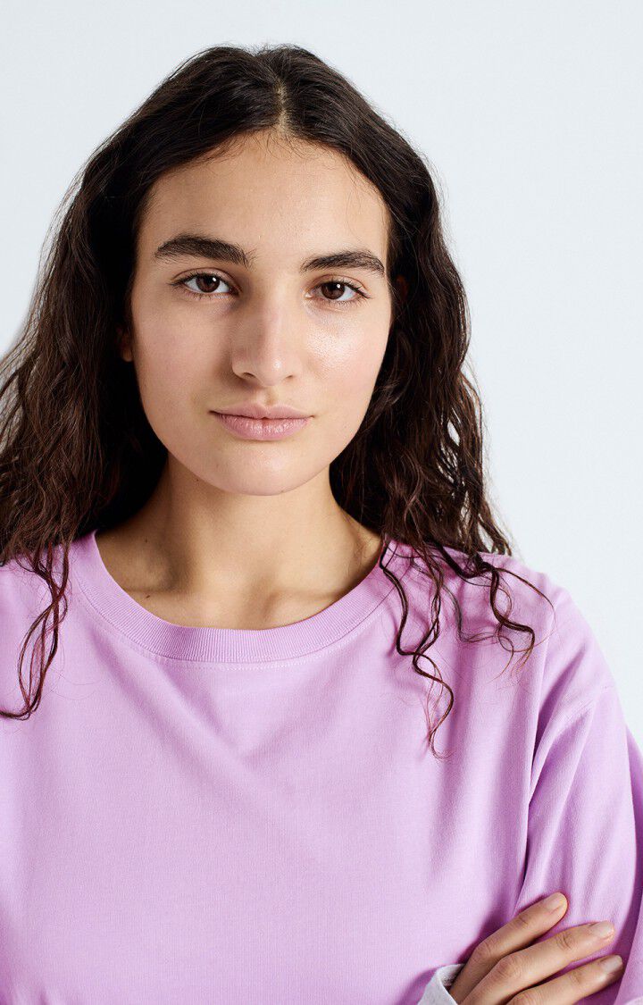 女士直筒圆领T恤