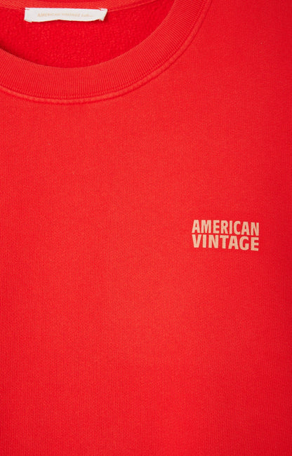 女士圆领短款卫衣