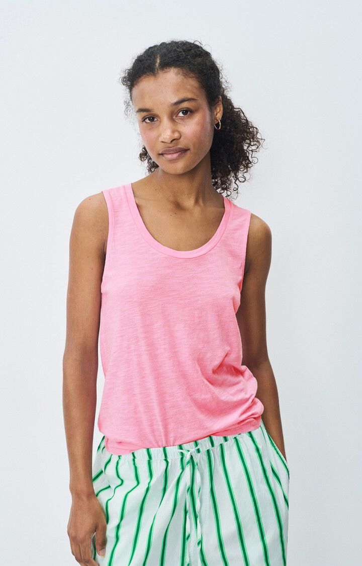 女士直筒U领背心