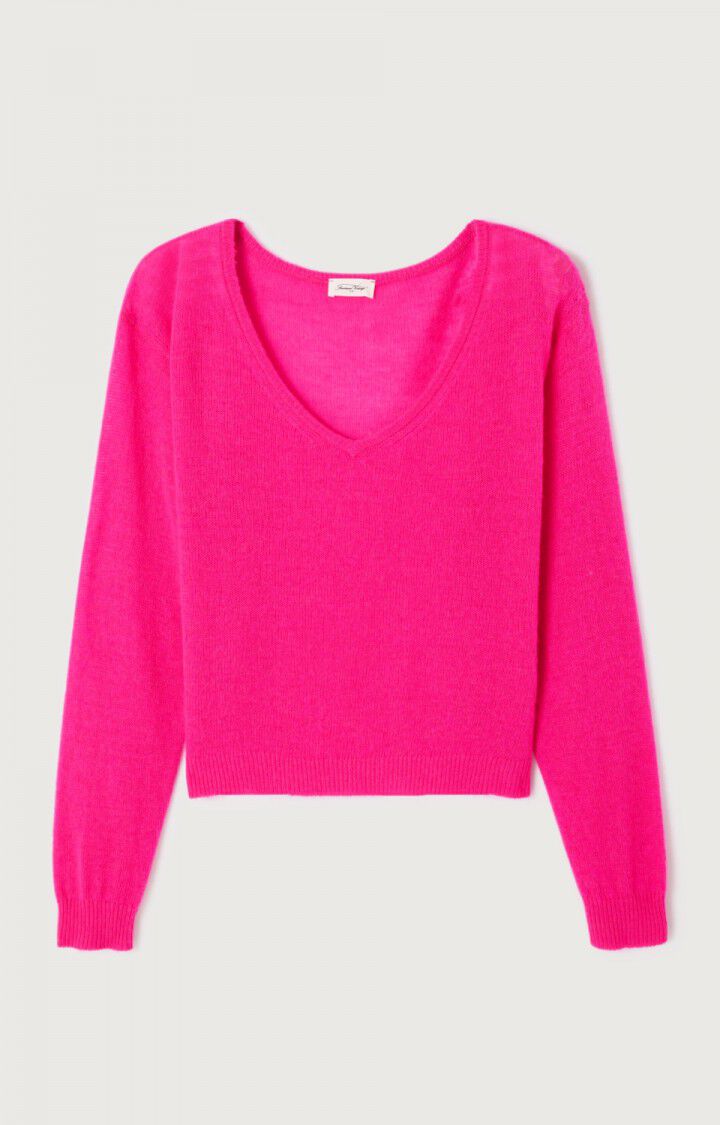 女士款V领毛衣
