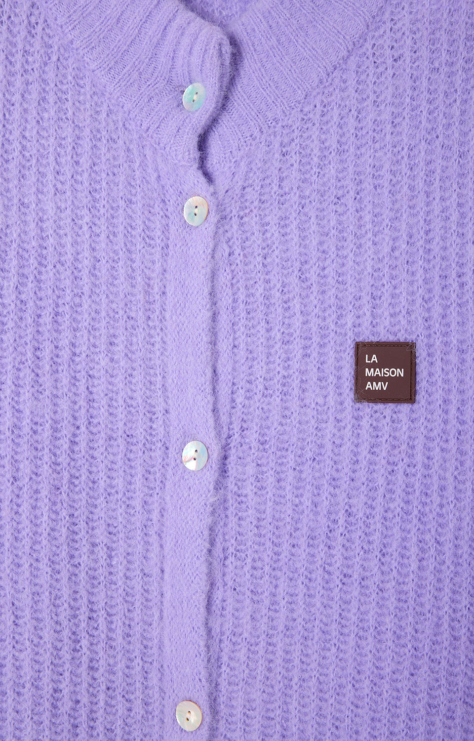 GILET MI-LONG ML COL MONTANT BOUTONNE