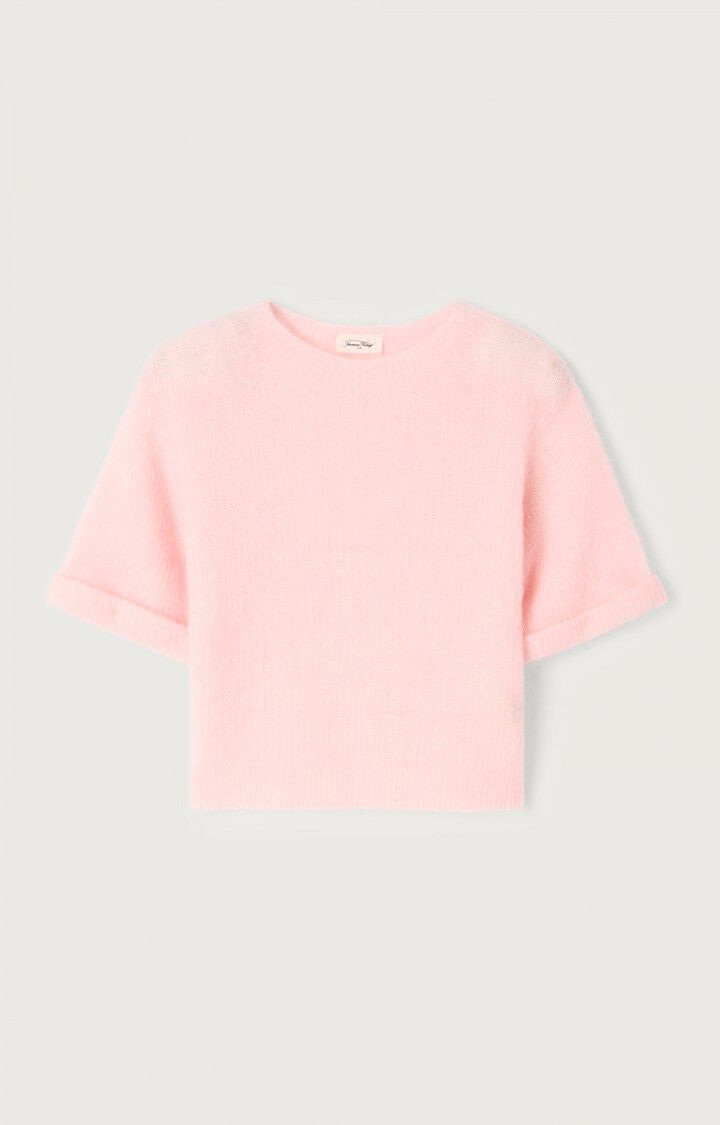 女士修身圆领毛衣