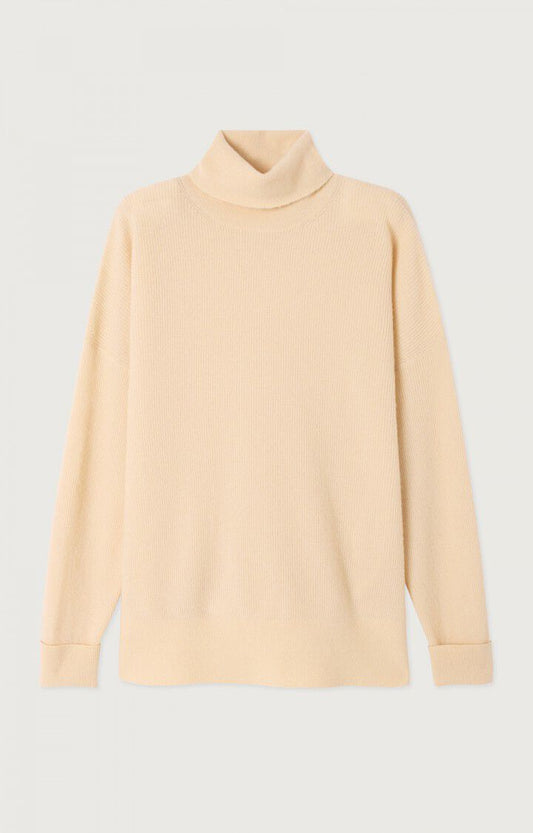 PULL MI-LONG AMPLE ML COL ROULE